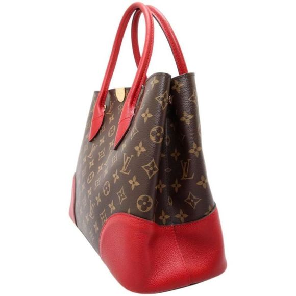 Louis Vuitton Fladrin 2 Way Shoulder Bag Monogram Cerise Red - Picture 2 of 12